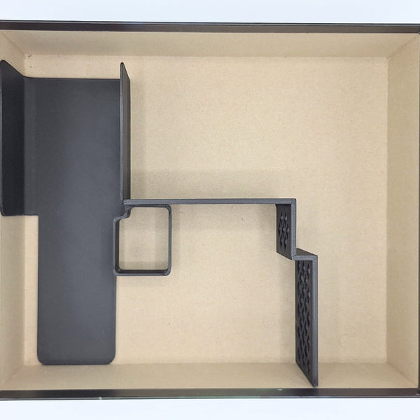Structure de l’insert GrandFather installée dans la boîte vide